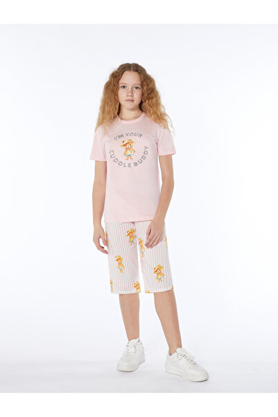Elsima Girl Waiter Boy Short Sleeve Capri Pajama Set Summer