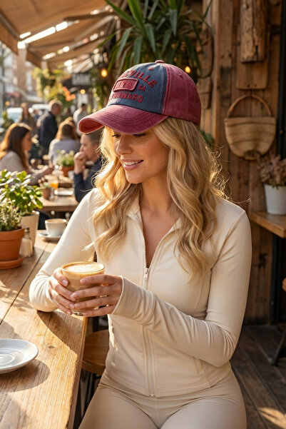 LAGRANZE VANTOR Brosville Nakışlı Şapka | Vintage Premium Unisex Cap