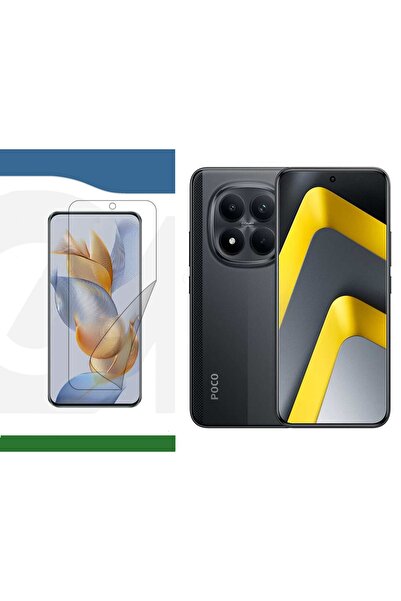 Ecr Mobile Poco M8 Pro ile Uyumlu Hidrojel Nano Film HD Şeffaf Ekran Koruyucu...