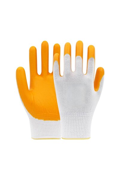 BYİŞMONT Beybi Pn7 Polyester Knitted Nitrile Gloves