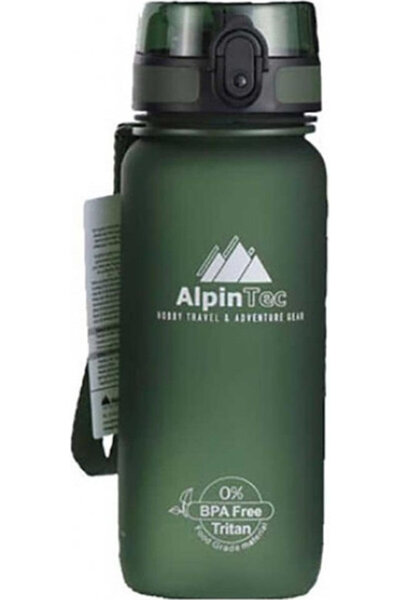 ALPINPRO Trek Αθλητικό Παγούρι Πλαστικό 650 ml Πράσινο