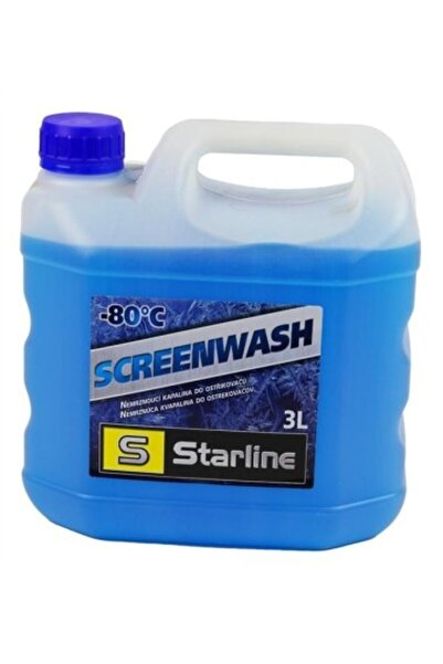 Starline Χειμερινό Συμπυκνωμένο Υγρό Πλύσης Παρμπρίζ -80 ° C, 3L