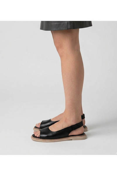 Bulls & Gulls Γυναικεία πέδιλα casual από γνήσιο δέρμα