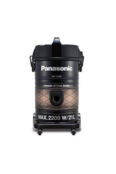 PANASONIC مكنسة كهربائية بخزان أسطواني MC-YL635، بقوة 2200 واط، سعة 21 لتر