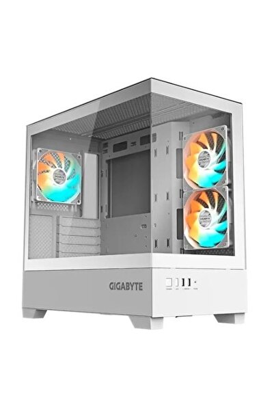Gigabyte GB-C201PI GAMING Mid-Tower PC Kasası Beyaz 360mm Soğutma Desteği