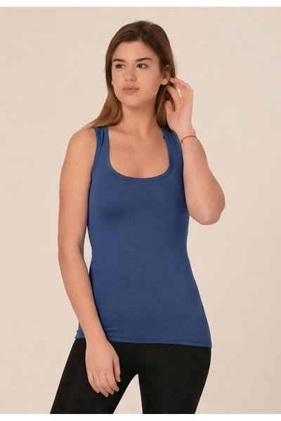 DISENTIS MODEST Χοντρό λουράκι Rambo Viscose Indigo Body