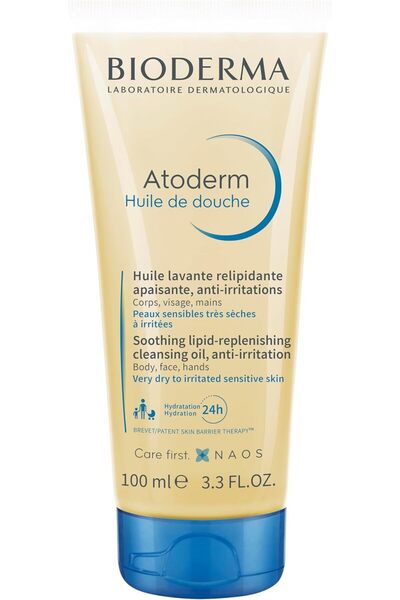 Bioderma Atoderm Huile De Douche Anti-Irritation Cleansing Oil Sensitive Dry ...