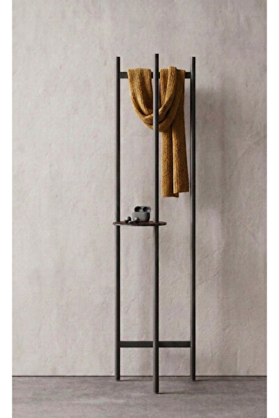 épure fer Modern Metal Valet Stand - Küçük Eşya Tablalı Minimalist Dilsiz Uşa...