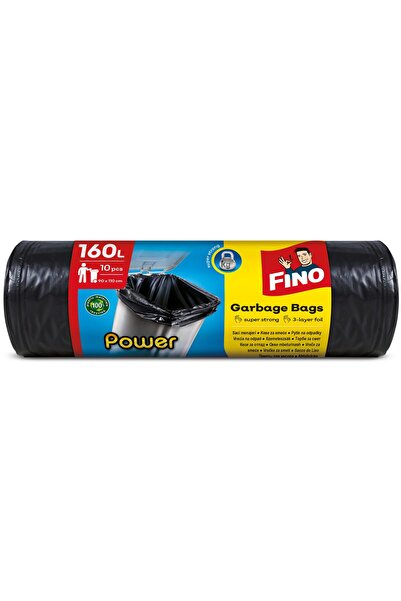 Crocodileskids Fino Power 160L household bags, 10 pcs