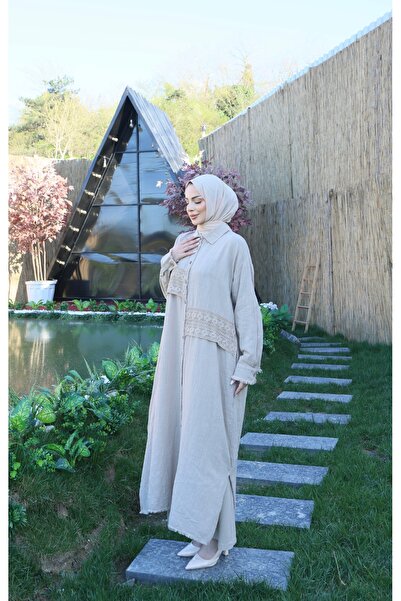 MODAMÜNASİP Υπέροχο σετ λευκών ειδών με λεπτομέρειες κεντήματος, 100% βαμβάκι...