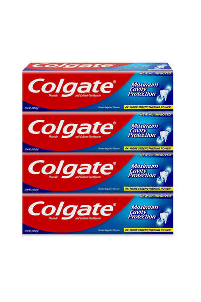 Colgate Maximum Cavity Protection 75 ml-Pack of 4
