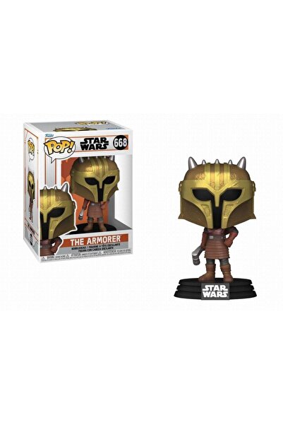 Funko Ποπ! Πόλεμοι των Άστρων # 717 Ο Μανταλοριανός S10 Ο Οπλοποιός 12 εκ.