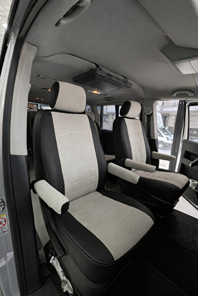 YS DESIGN Volkswagen Caravella 8+1 2005-2024 Arası Uyumlu- OTO KOLTUK KILIFI