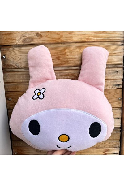 Renkli Anime Melodi Peluş Yastık, Yumuşak ve Rahat Kullanım 30X30
