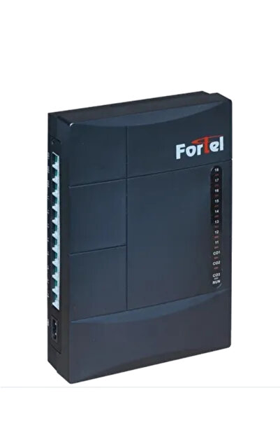 FORTEL Z308 3 Harici 8 Dahili Hatlı 5 Dk. Robot Telefon Santrali