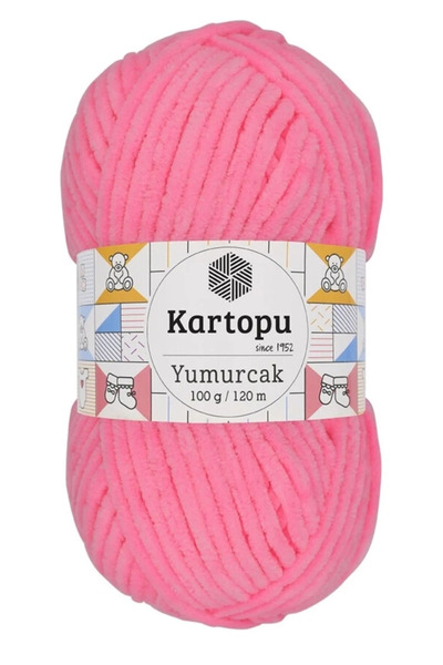 Kent Pazarı Κάρτοπου Γιουμούρτσακ Βελούδινο Νήμα Πλεξίματος K773