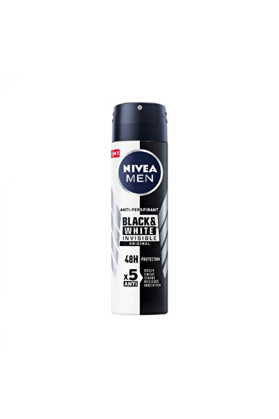 NIVEA Nivea Deodorant Spray 150ml Black&White Men