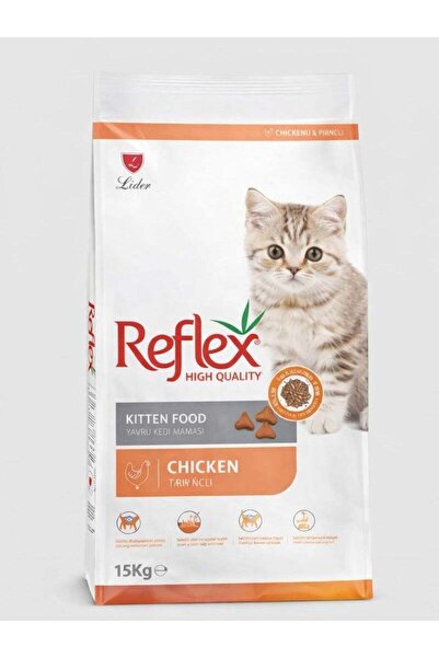 Reflex Small Cat Food with Chicken - High Quality Dry Food for Kittens - Supp...