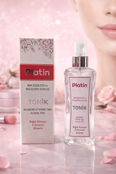 Platin Kolonya & Parfüm Platin Nem Düzenleyici ve Sıkılaştırıcı Gül Esanslı A...