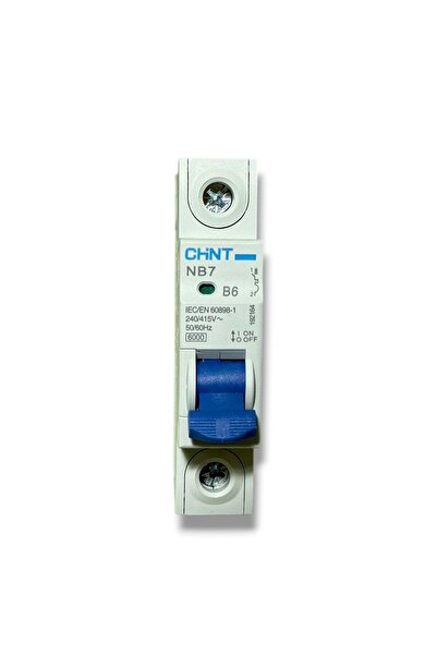 ORMEY TEK KUTUPLU 6 AMPER OTOMATİK SİGORTA- B TİPİ 1X6