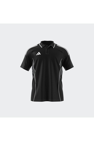 adidas JY1804 Tiro25C Erkek Siyah Polo Yaka T-shirt