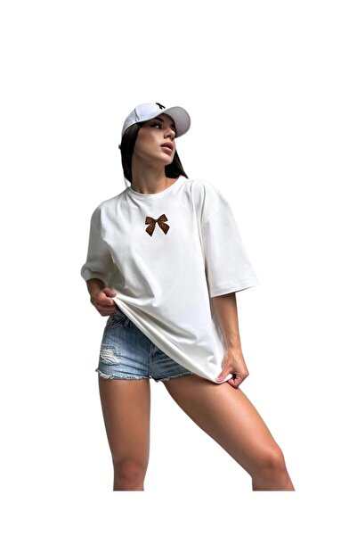 E-ROMA TRICOU CU IMPRIMEU CU PANGILURI OVERSIZE UNISEX 3PV1