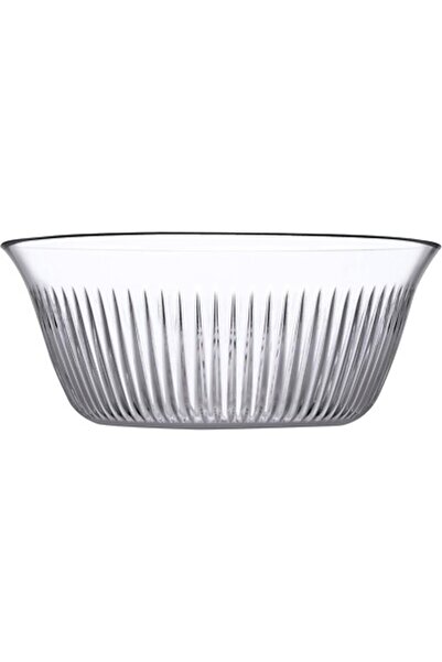 Paşabahçe Pasabahce Frezya Round Glass Fruit Bowl/Centrepiece 24cm, Gift Boxed