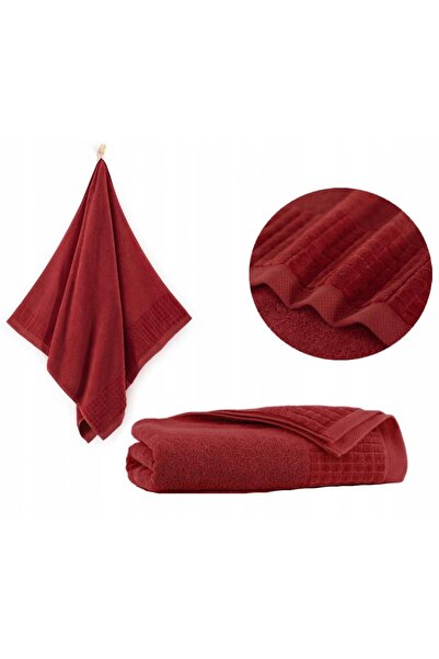 OEM Towel, Paulo3, Premium, Cotton, 30x50cm, Red