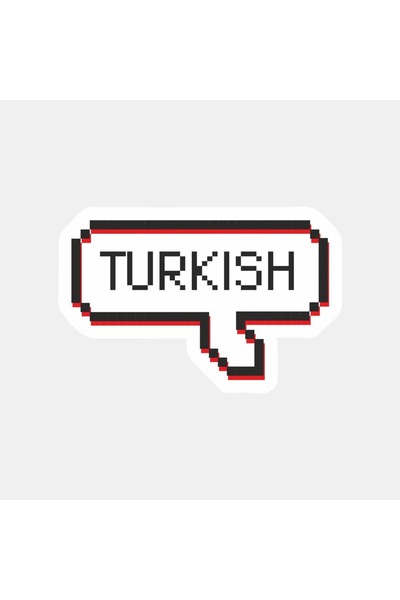 The Sticker Story. Turkish Sticker