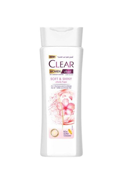 Clear 2In1 Shampoo And Conditioner For Women, Anti Dandruff Shampoo, Soft And...