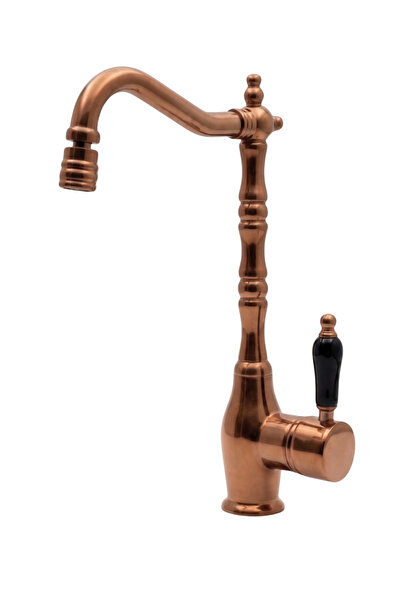 DUREVO Rustic Vitange Kitchen Sink Faucet - Zen Design Brass - 360 °   Movabl...