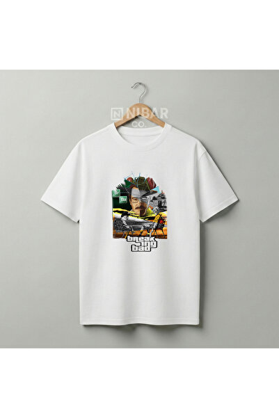 Grafftee Clothing Breaking Bad Heisenberg Tasarımlı Unisex %100 Pamuklu Premi...