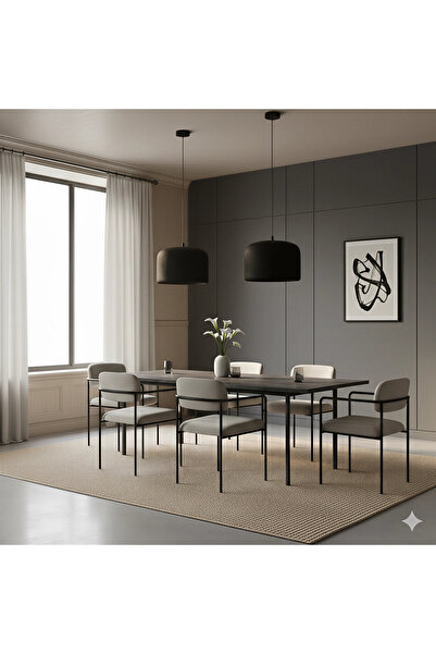 LOUMIRA Ultra Modern Round - 30 cm - Black