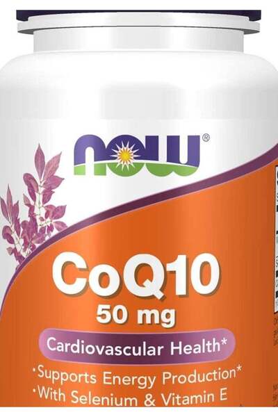 Now CoQ10 50mg Softgels - 50 Count