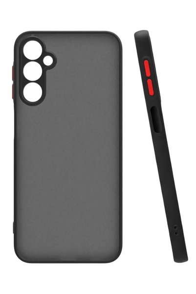Generic Brand Samsung Galaxy A25 5G Case Montreal Silicone Cover - Black