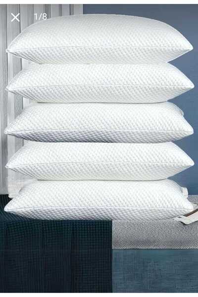 St Morritz Yüksek Konforlu 5'li Visco Otel Yastığı 50x70 cm, Terletmeyen ve Sert
