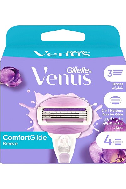 Gillette Venus Venus ComfortGlide Breeze Woman's Razor Carts: 4 carts