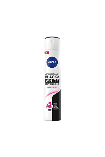 NIVEA نيفيا مزيل عرق بخاخ 150 مل بلاك&وايت نسائي