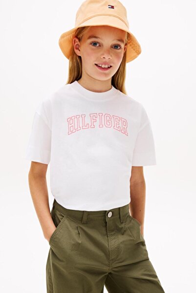 Tommy Hilfiger Kız Çocuk Tişört KG0KG09523