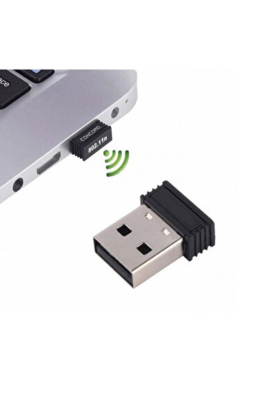 Midcom W-1 Mini Usb Wifi Adaptör 300 Mbps Uyumlu