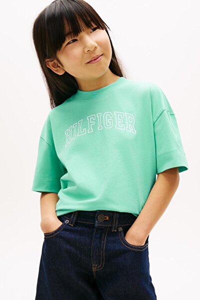 Tommy Hilfiger Girl's T-Shirt Kg0Kg09523