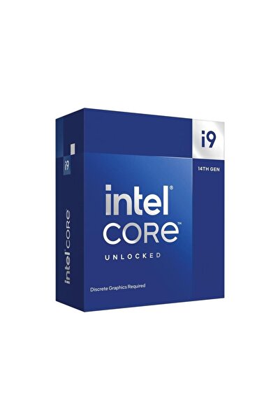 Intel CORE i9 14900KF 68MB 24çekirdekli VGA YOK 1700p 125w Kutulu+Fansız
