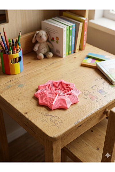 B2 Studio Mini Spiral Oyuncağı 8x8 cm Renkli Eğlenceli Oyuncak