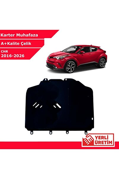 3 Tıkla Toyota CHR 2016-2026 Çelik Karter Muhafaza Çelik Koruma Sacı A+ Kalit...
