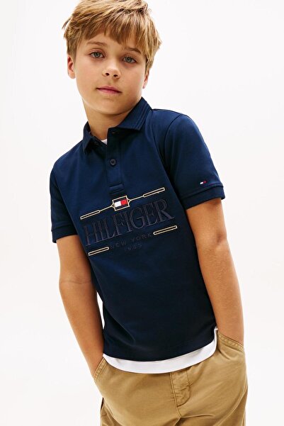 Tommy Hilfiger Erkek Çocuk Tişört KB0KB10359