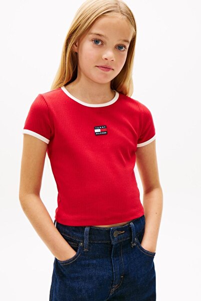 Tommy Hilfiger Kız Çocuk Tişört KG0KG09066