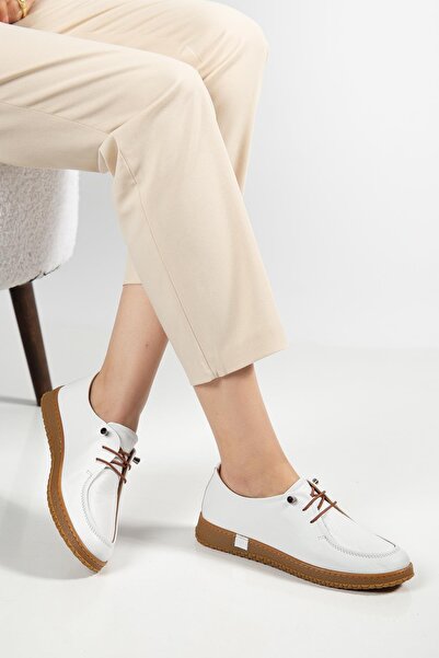 SUİNS SHOES Suins Arlina Model Γνήσιο δερμάτινο μαλακό γυναικείο αθλητικό παπ...