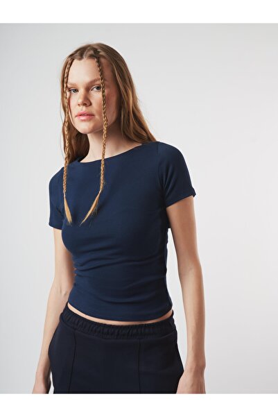 citycenterfashion Γυναικείο Βασικό Κοντομάνικο T-Shirt cty-abr-1996