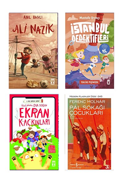 Timaş Çocuk 3 4 ve 5.Sınıf Okuma Seti Anıl Basılı Ali Nazik İstanbul Dedektif...