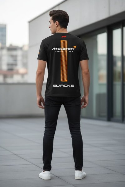 BJACKS Motorsports Wear Mclaren Themed - for F1 Enthusiasts - Exclusive - F1 Racing Style Premium T-Shirt